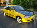 Highlight for Album: SOLD - Yellow EG6 Honda Civic SIR2