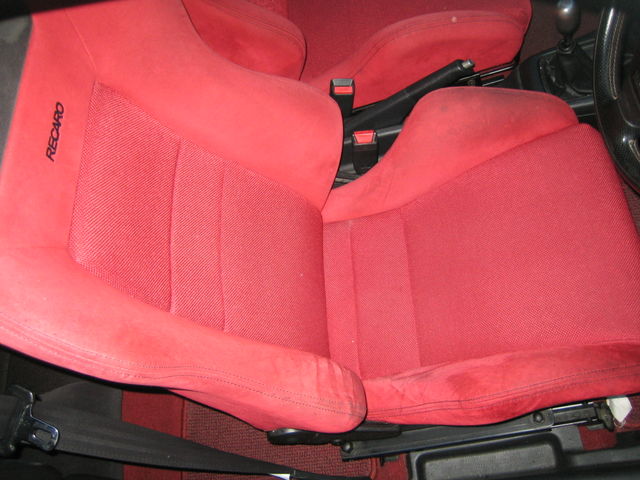 Seats not cleaned yet