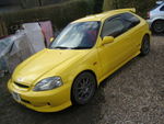 Highlight for Album: EK9 Honda Civic Type R Yellow 77k --SOLD--