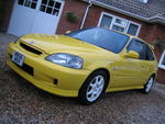 Highlight for Album: Yellow EK9 Civic Type Rx --SOLD--